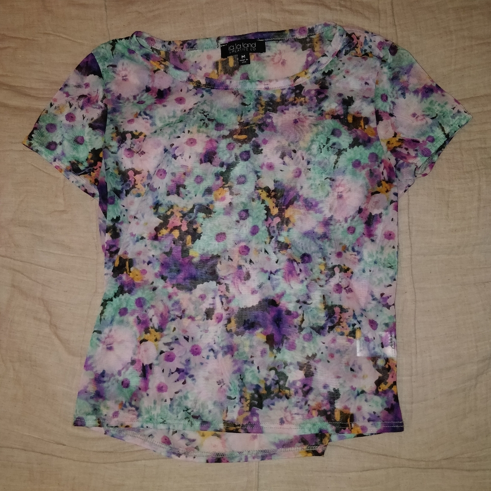 Mesh T shirt from Nordstrom